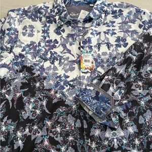 Robert Graham Multicolor Floral Men's Shirt